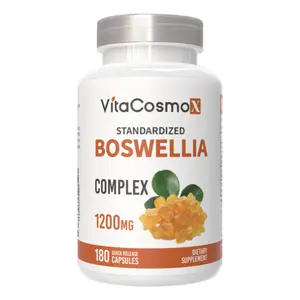 VitaCosmoX Boswellia Serrata Extract 1,200mg | 180 Vegan Capsules