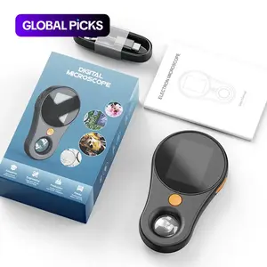 Portable Handheld Digital Microscope, 500X Rechargeable Microscope, 1080P Micro Focus Lens Testing Electronic Microscope, Handheld Electronic Magnifier, USB Digital Microscope #GLOBAL PICKS
