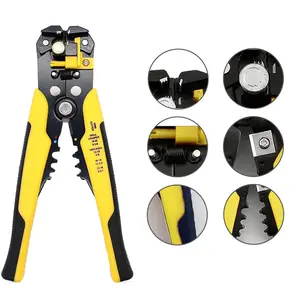 【SummerVibes】3-in-1 Professional Wire Crimping Plier - Heavy-Duty Hand Tool with Wirecutters, Strip-Cut Tool, Multi-Gauge Compatibility, Portable for Auto and DIY Use | Mother's Day Gift tiktokshopspringglowup,summervibes