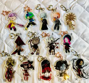 DBD killer keychains, horror game keychain,  Durable, And Perfect For Bags, Keys, Or Gifts
