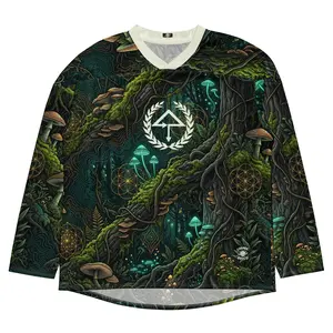 OF THE TREES Inspired Rave Jersey, Psychedelic Festival Outfit, Comfy Outfit for Bass Music Lovers