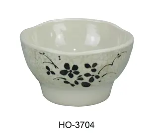 Yanco HO-3704 4.25 in. 8 oz Honda Rice Bowl - Melamine, Multi Color - Pack of 72