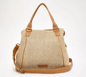 Leah Williams x American Leather Co. Ada XL Leather or Raffia Satchel