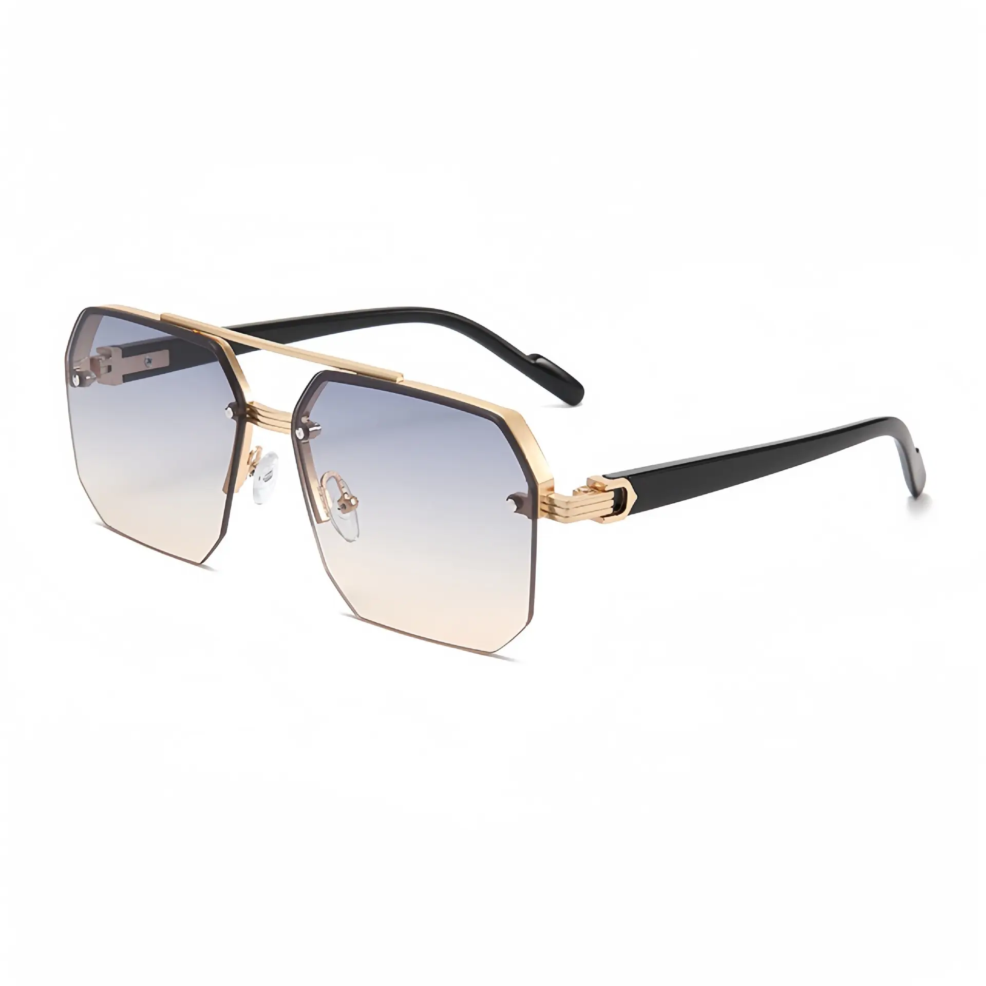 Gold Frame Gray Tops and Yellow Bottoms