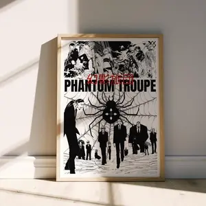 [Sale Off Up To 57%] [No Frame] Hunter x Hunter Poster, HxH Phantom Troupe Poster, HxH Spider Poster, Manga Poster, Anime Art Print, Anime Wall Art, Anime Poster