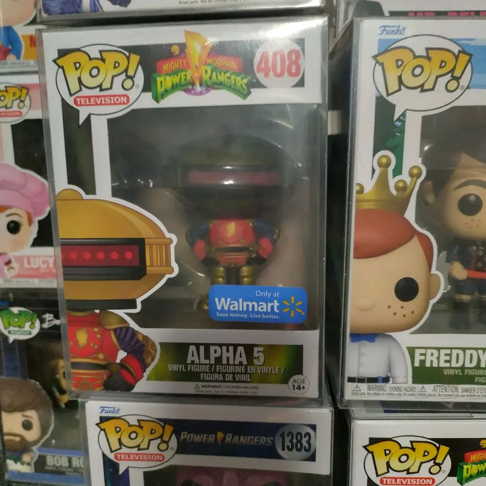 Alpha 5 408 - with protector- Walmart exclusive - vinyl figure Alpha 5 408 - with protector- Walmart exclusive - vinyl figure