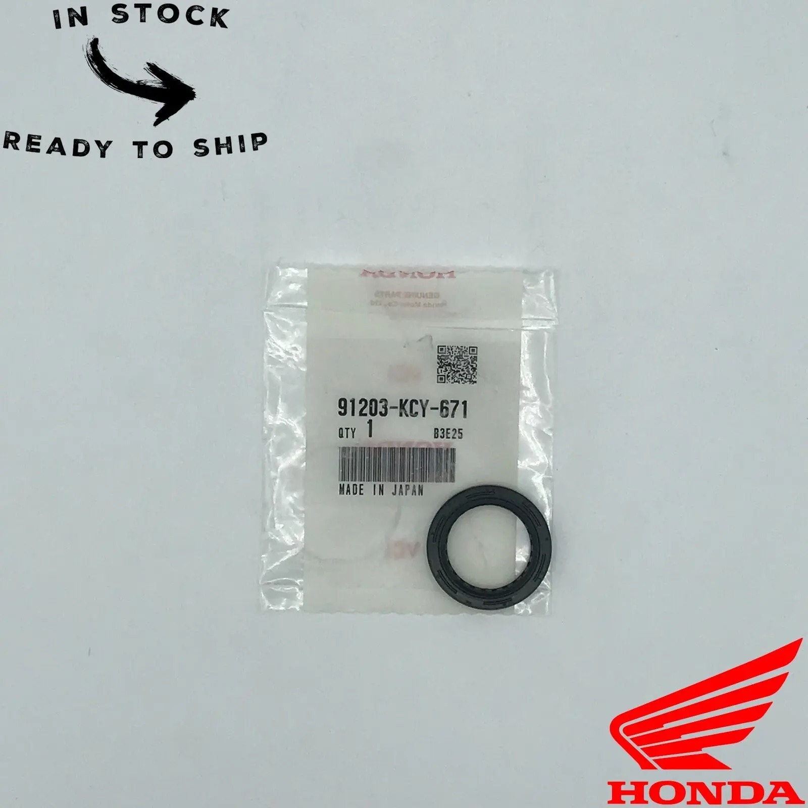 Genuine OEM Honda Output Shaft Front Sprocket Seal 91203-KCY-671