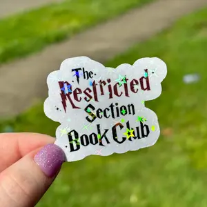 The Restricted Section Book Club Sticker