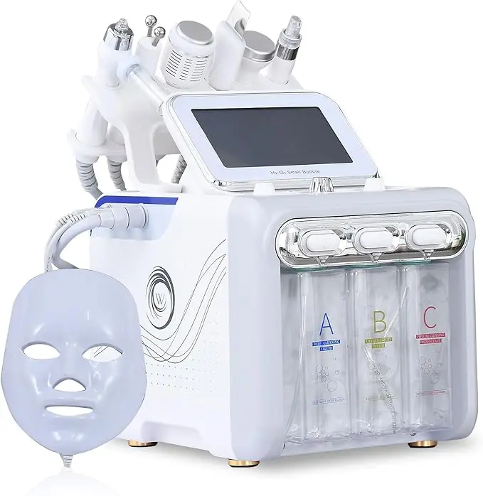 Hydrogen Oxygen 7 in 1 Multifunctional Face Skin Care Device with Mask Hydrogen Oxygen 7 in 1 Multifunctional Face Skin Care Device with Mask