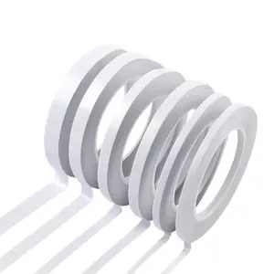 6 Rolls Double Sided Tape 32 Yards Each Roll for Arts Crafts Photography Scrapbooking Tear-by-Hand Paper Backing (Width: 6mm/ 9mm/ 12mm/ 15mm)