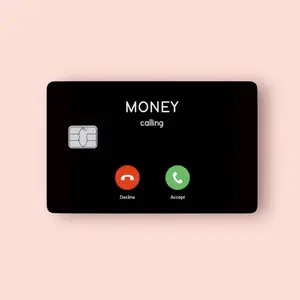 Money Calling Credit Card Sticker Debit Skin Decal Cover Waterproof Vinyl Easy To Apply Matte