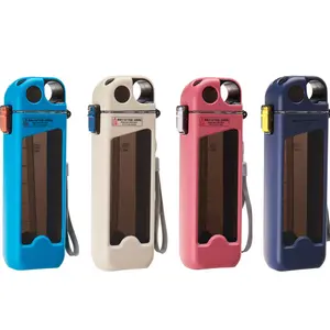 350ml Water Bottle Leak-proof Square Cup Sports Bottle with Lockable Lid and Measurements for Outdoor Sports Travel Plastic Cup