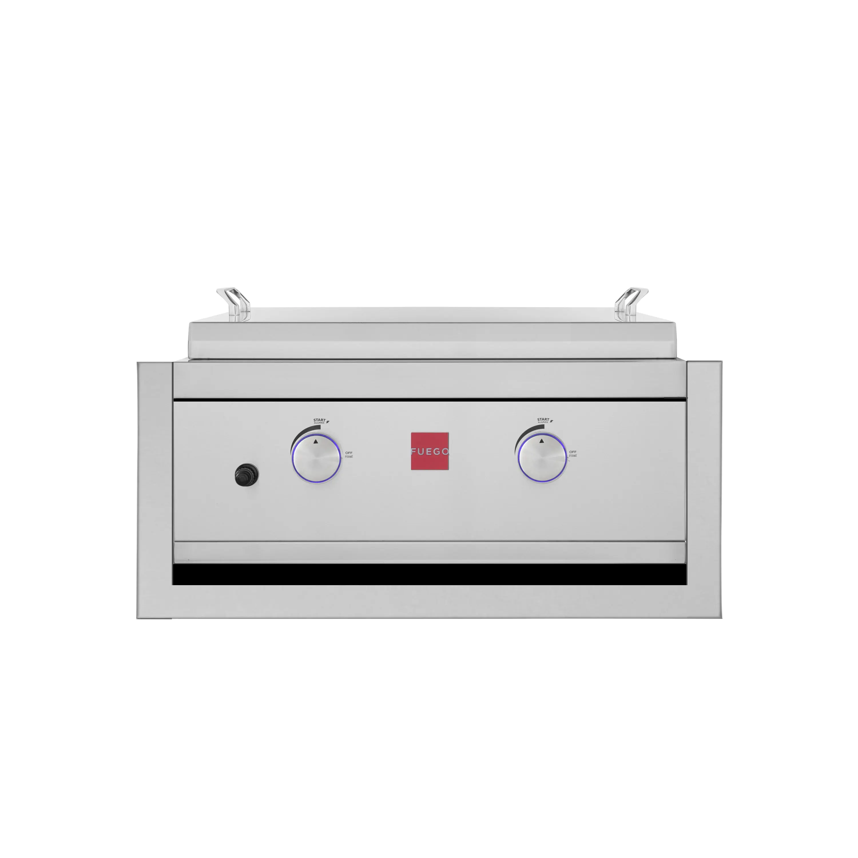 Fuego F27S-Griddle-B 27" Built-In 304SS Gas Griddle w/ Insulated Jacket