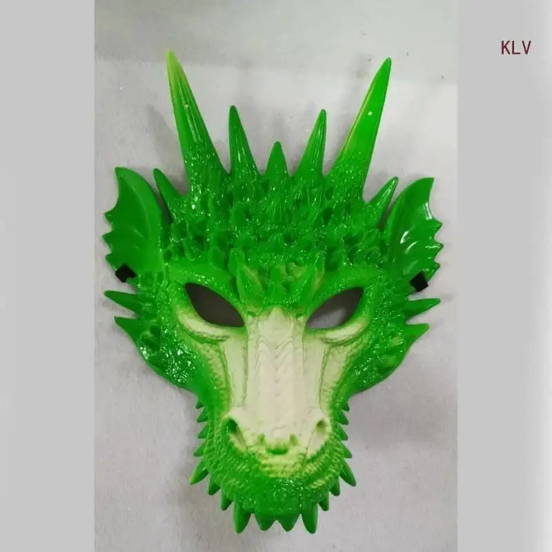 Dragon Head Mask For Kids Adults Halloween Festival Party, Dragon Mask Cosplay Costume Halloween Cosplay Costume