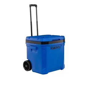 60 Quart Latitude Roller Cooler - Triple Snap Drainplug, Condiment Shelf Liner