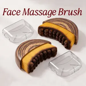2 Pack Massage Facial Contour Massage Brush - Acupoint Stimulation & Skincare Boost Tool