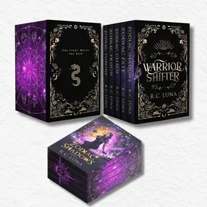 Warrior Shifter Series Special Edition Collector’s Box Set Featuring Latina Heroine Ancestral Magic Mythic Lore Limited to 250 Units Worldwide with Textured Foil Slipcase Sprayed Edges and Exclusive Zodiac Art