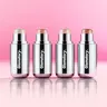 Glamstory Poptide Halo Solid Highlighter Stick Cosmetic, 7g Makeup Product for Adults, Luminous Glossy Shimmer, Long-Lasting Radiance, Nourishing, Vegan & Cruelty-Free, with Mirror, Ideal for Tan Lines, Dewy Look, All Skin Types
