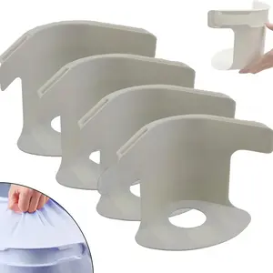 Bed Lock Sheet Holders ，Bed Sheet Holder Straps Fits Any Size Mattress Keeping The Sheets Firm ，Easy Installation Sheet Clips, Stay (4pcs)