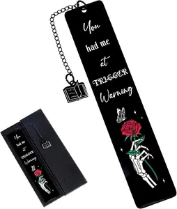 Dark Romance Bookmarks Gifts - Funny Bookmarks for Reading Women Spicy Gothic Book Marks Gifts for Friends Romance Reader Book Lovers Bookworm Birthday Graduation