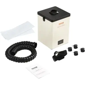 VEVOR Solder Fume Extractor, 150W Soldering Smoke Extractor with 3 - Stage Filters, 332 m/h Strong Suction Smoke Absorber and Purifier for Soldering, DIY Welding, 110V