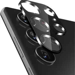Galaxy S25 Ultra Camera Lens Protector (Black) Cellphone Accessories Protection
