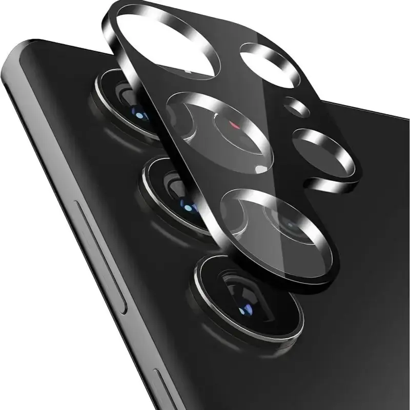 Galaxy S25 Ultra Camera Lens Protector (Black) Cellphone Accessories Protection