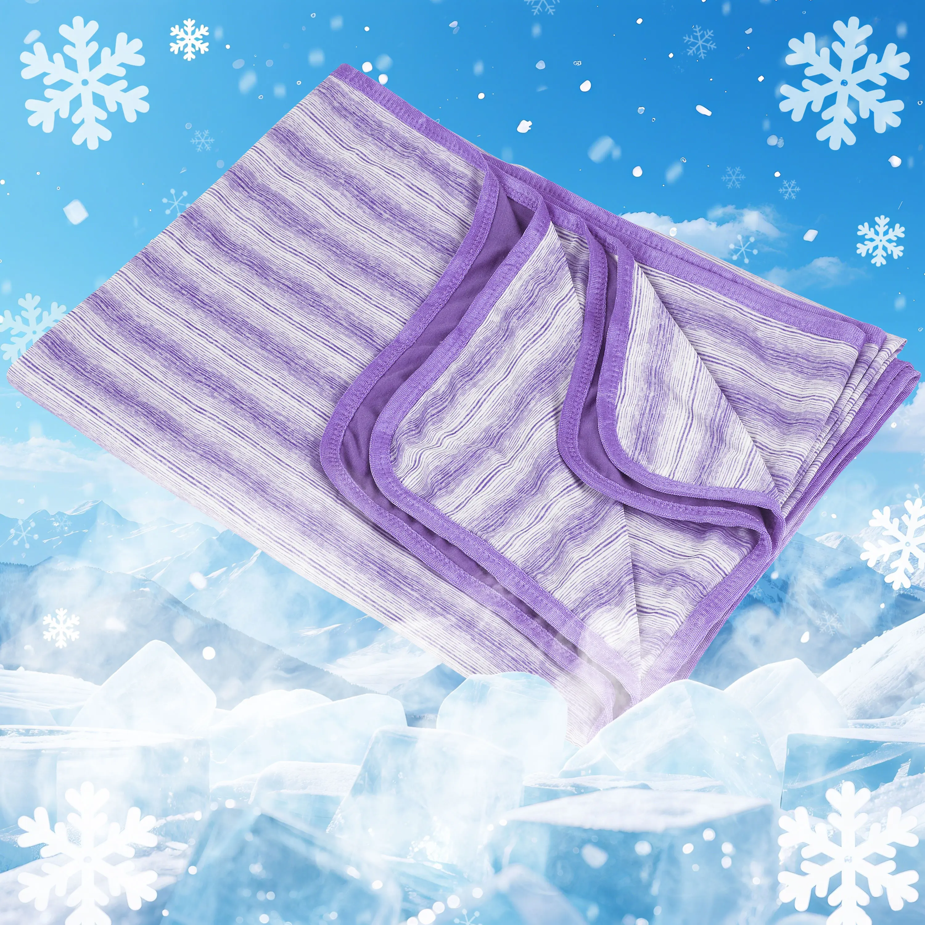 Catalonia Cooling Blanket for Hot Sleepers, Summer Bed Blanket for Warm Night Sweat, Soft Thin Lightweight Blanket for Adults & Kids