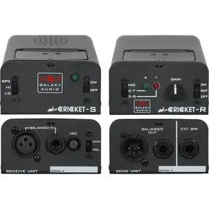 Galaxy Audio  Cricket CPTS XLR Audio Polarity Continuity Test Set, Speaker, Wireless