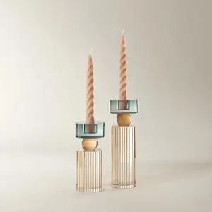 Z Gallerie Cora Crystal Taper Holder Decor Glass Decoration Items Home Goods