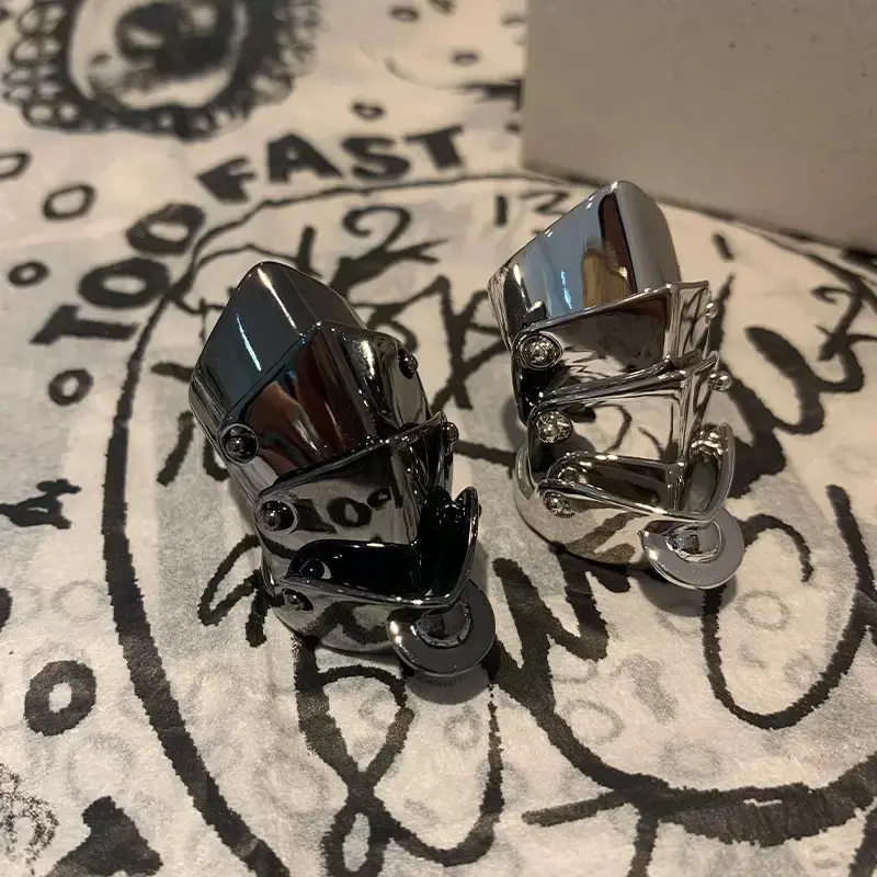 Chrome Metal Cufflinks - Modern Design, Polished Finish for Stylish Occasions (Fashion Costume Jewelry Accessory)