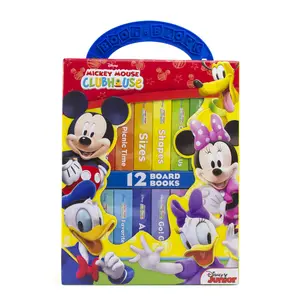 Disney Junior Mickey Mouse Clubhouse: 12 Board Books -- Pi Kids - Boxed Set