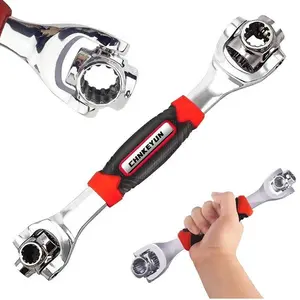 Universal Double-ended Wrench Tool for Home & Car Repair,360 Degree Rotating Head Socket Wrench,Combination Wrench Set,52 in 1 Multifunctional Socket Wrench. socket  spanner