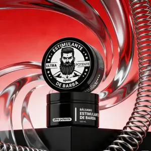 Apolo Cosmetics Ultra Potente Minoxidil Beard Growth Cream for Men - Thickening & Repair - Solid Formula for Fuller Beard Care