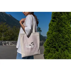 Pink Swan Aesthetic Tote Bag