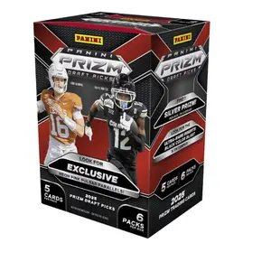 2025 Panini Prizm Draft Picks Football 6-Pack Hobby Blaster(Exclusive Neon Pink Pulsar Parallels)