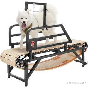 fathersdaygift  VEVOR Dog Treadmill for Large Dogs with Brake, Slat Mill for Dogs w/ 3 Adjustable Ramps, Doggy Tread Mill Dog Pacer, Slat Mill for Pet to Unleash Joy, Keep Active & Fit, Up to 330 lbs WeightVEVOR Super Brand Day