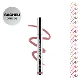 sacheu Lip Liner STAY-N - Peel-Off Lip Liner Stain - All Day & Night Lip Liner with Hyaluronic Acid & Vitamin E - Long Lasting Formula - 0.12 fl oz / 3.5 ml