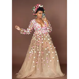 Custom Made Blossom Garden Dress
