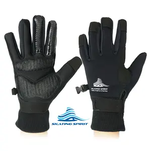 Gel Padded Thermal Gloves with Wrist Straps