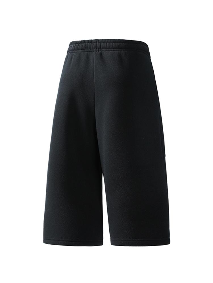 4-pack men’s 3/4 casual sweatpants, adjustable drawstring elastic waistband, loose straight cut, skin-friendly breathable fabric