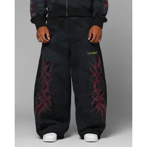 Loiter X Yu-Gi-Oh! Slifer Sky Dragon Sweatpants Black Wash