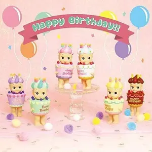 Sonny Angel Birthday Series Blind Box Mini Figure – Cute Kawaii Collectible Decorative Doll for Phone, Laptop & Desk, Birthday Gift