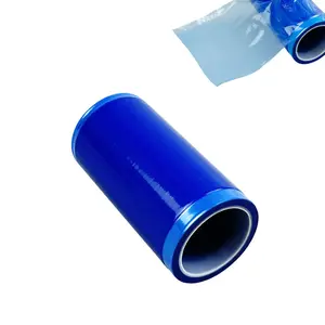 Disposable Dental Barrier Film, YOUYA DENTAL 100Sheet/Roll Protective Film Plastic Oral Tape Isolation Membrane Tattoo Film Barrier Dentistry Covers Sleeves Dentistry Material 1.97"x 4.33"- Blue