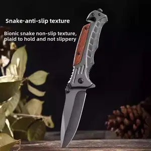 Multifunctional folding knife tool stainless steel knife small pocket knife self-defense height hardness accessories Christmas gift Portable Survival