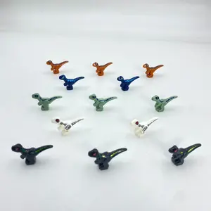 Dinosaur & Swan & Owl & Duck Design Building Blocks, 1 Set DIY Free Matching Small Particle Building Blocks, Creative and Educational Building Blocks for Boys & Girls