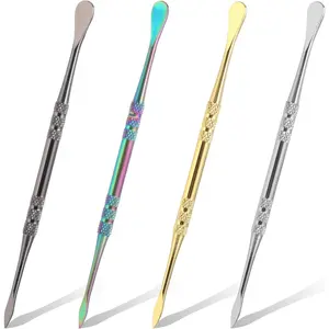 4PCS Double-Headed Stainless Steel Wax Carving Sculpting Tools for Modeling Sculpture Craft