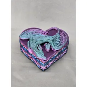 Heart-shaped Dragon box Mother's edition