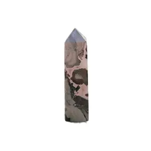 Green Zebra Jasper Tower