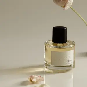 AURA Perfume | Citrus Floral Vanilla Fragrance | Tonka Bean Vanilla | Clean Perfume | Extrait de Parfum